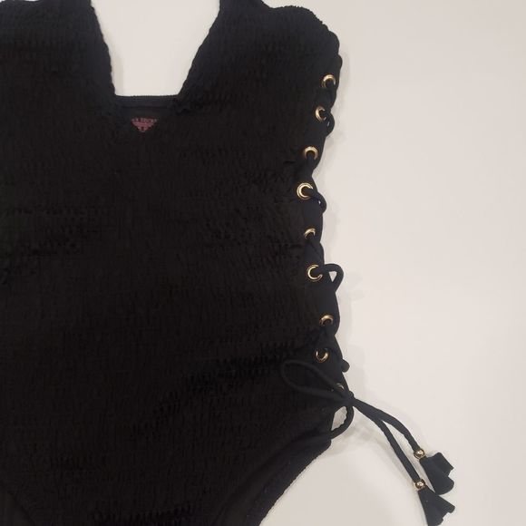 VS Ensenada Smocked Halter One-Piece Swim Suit - Picture 8 of 12